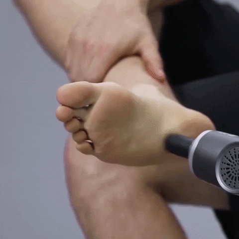 Unique massage gun for heat and cold therapy – ميقا بايت